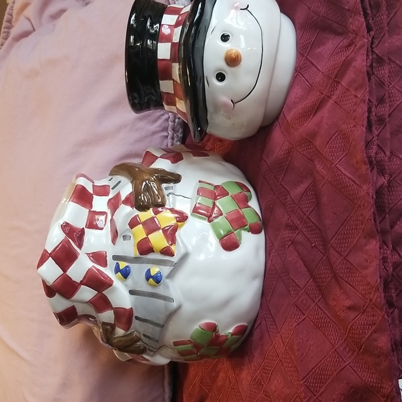 Cookie Jar.  Works Bazaars,Inc ceramic.  Good condition. - Picture 2 of 7